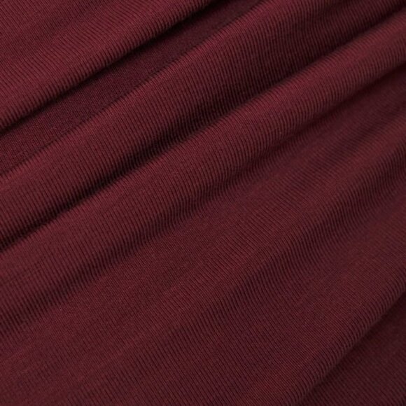 NWOT Reformation Florentina Knit Top in Burgundy, Size S, $128 - Picture 6 of 7